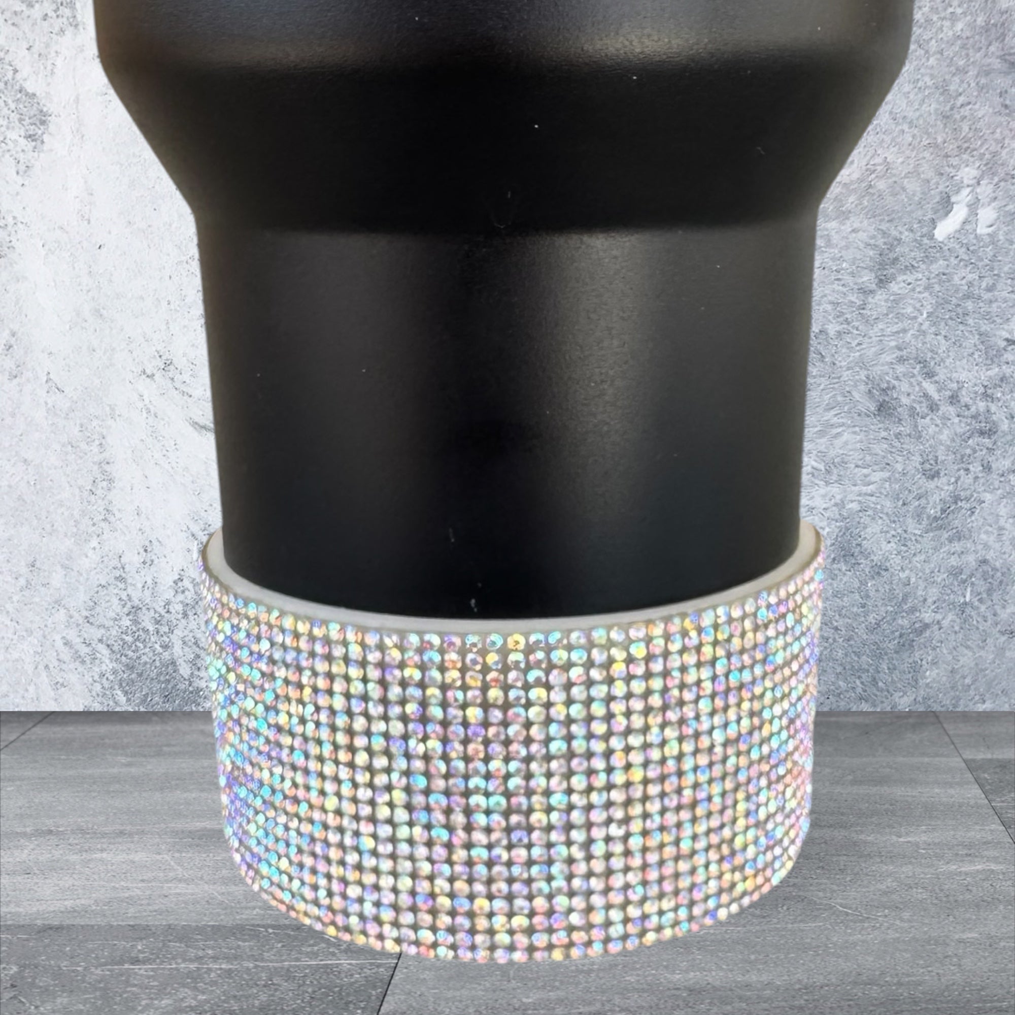 Tumbler Boot, Silver AB Rhinestone