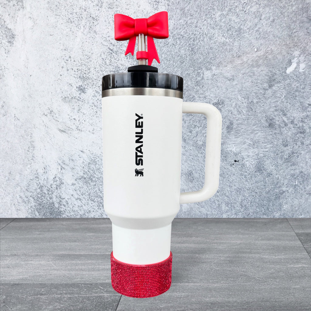Tumbler Boot, Red Rhinestone