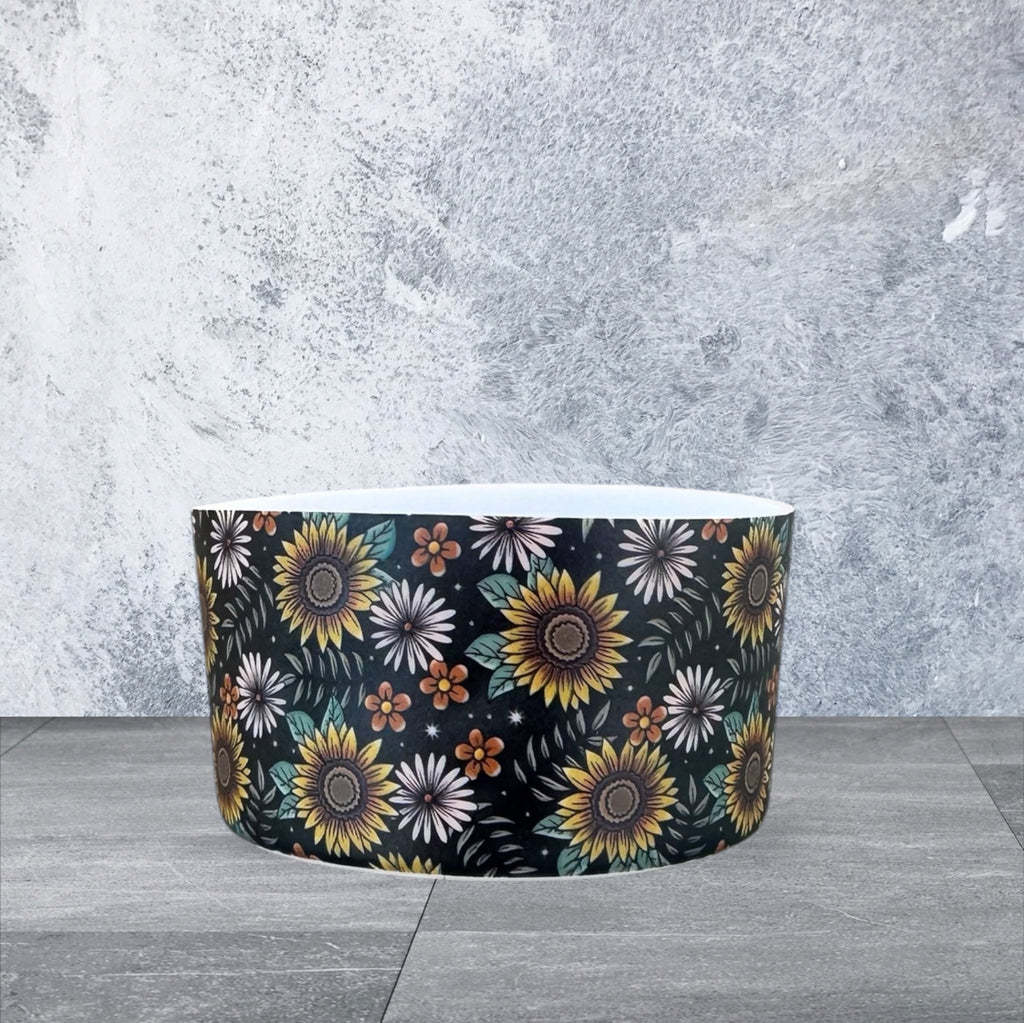 Tumbler Boot, Autumn Sunflowers