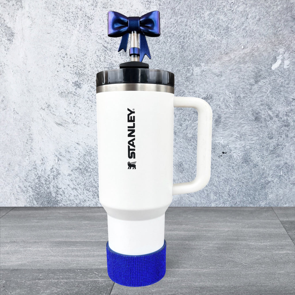 Tumbler Boot, Royal Blue Rhinestone