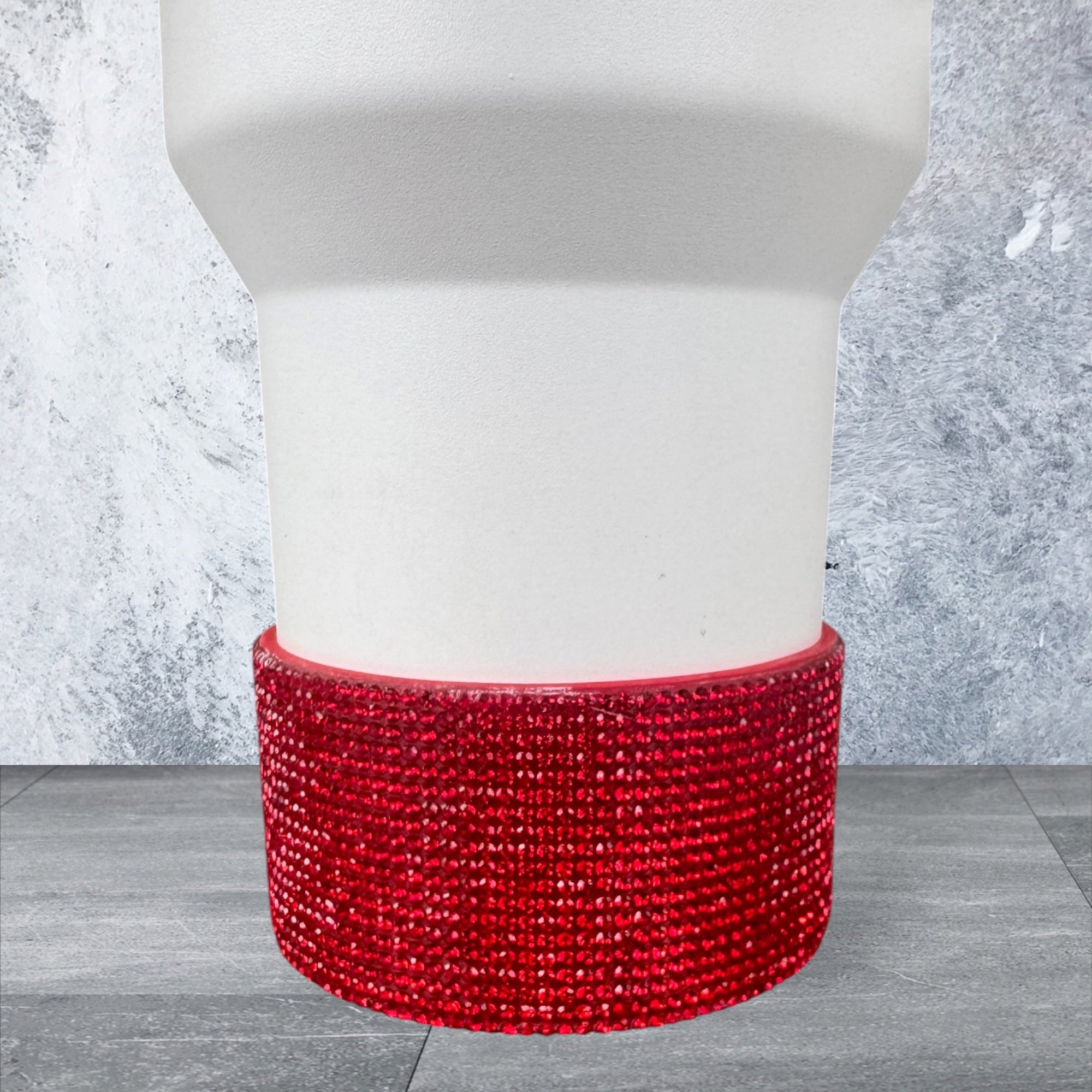 Tumbler Boot, Red Rhinestone