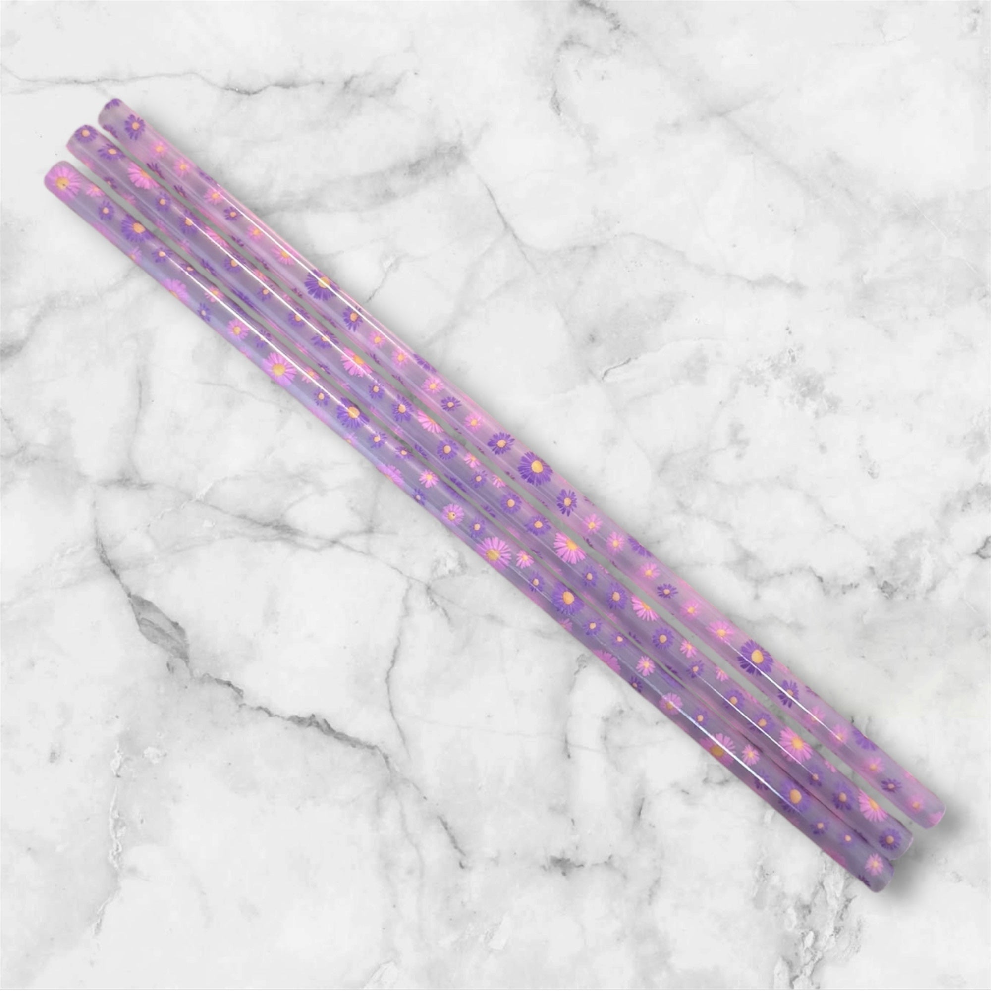 Color Changing Tumbler Straw - Spring Flowers