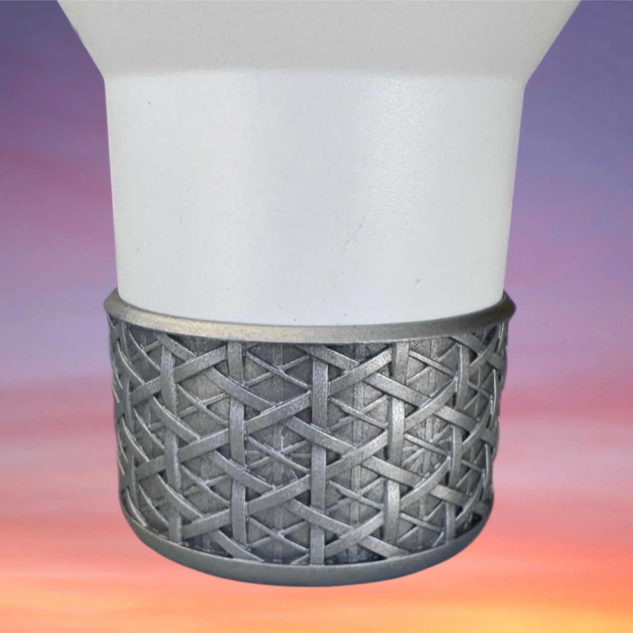 Tumbler Boot, Silver 3D Weave