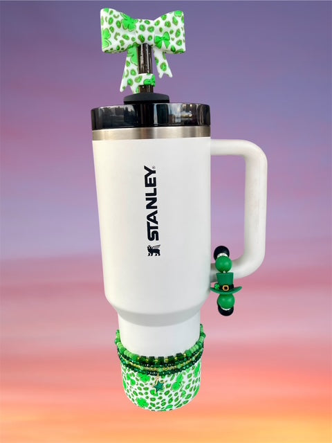 Handle Charm, St. Patrick's Day, Top Hat