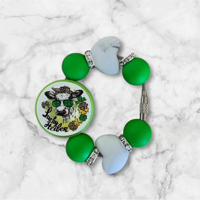 Handle Charm, St. Patrick's Day, St, Patrick's Day Cow