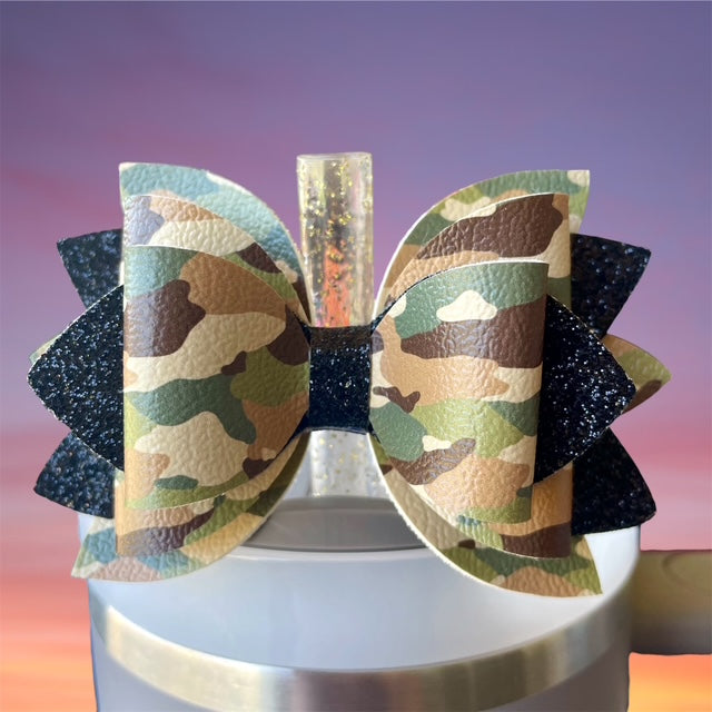 Leather Bow, Camo, for Post Malone Stanley