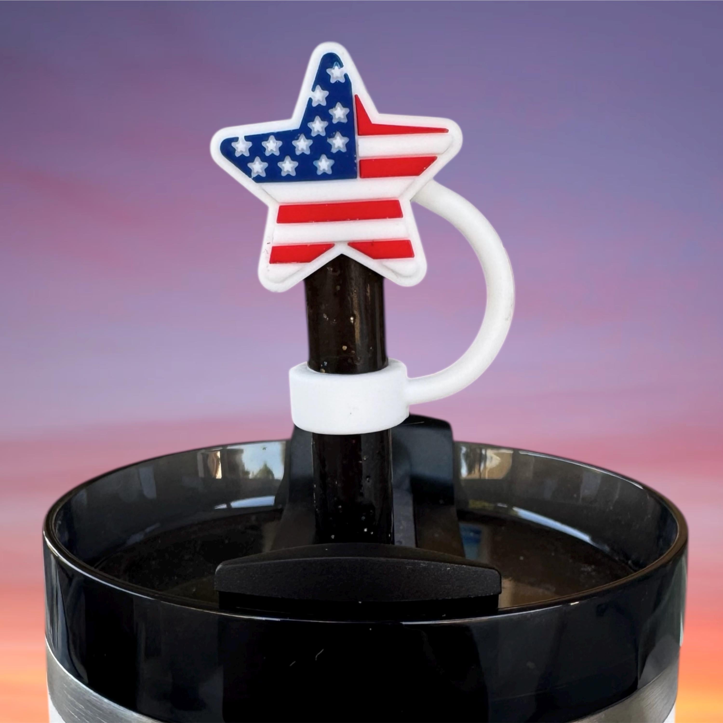 Straw Topper, 4th of July Star