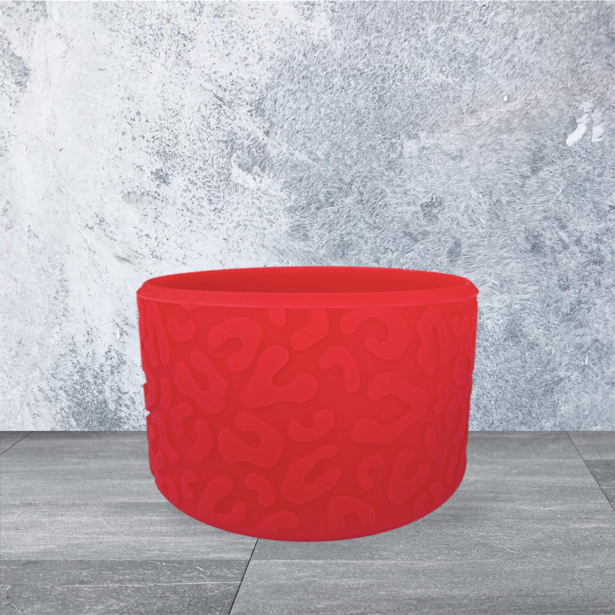 3D Leopard Tumbler Boot, Red