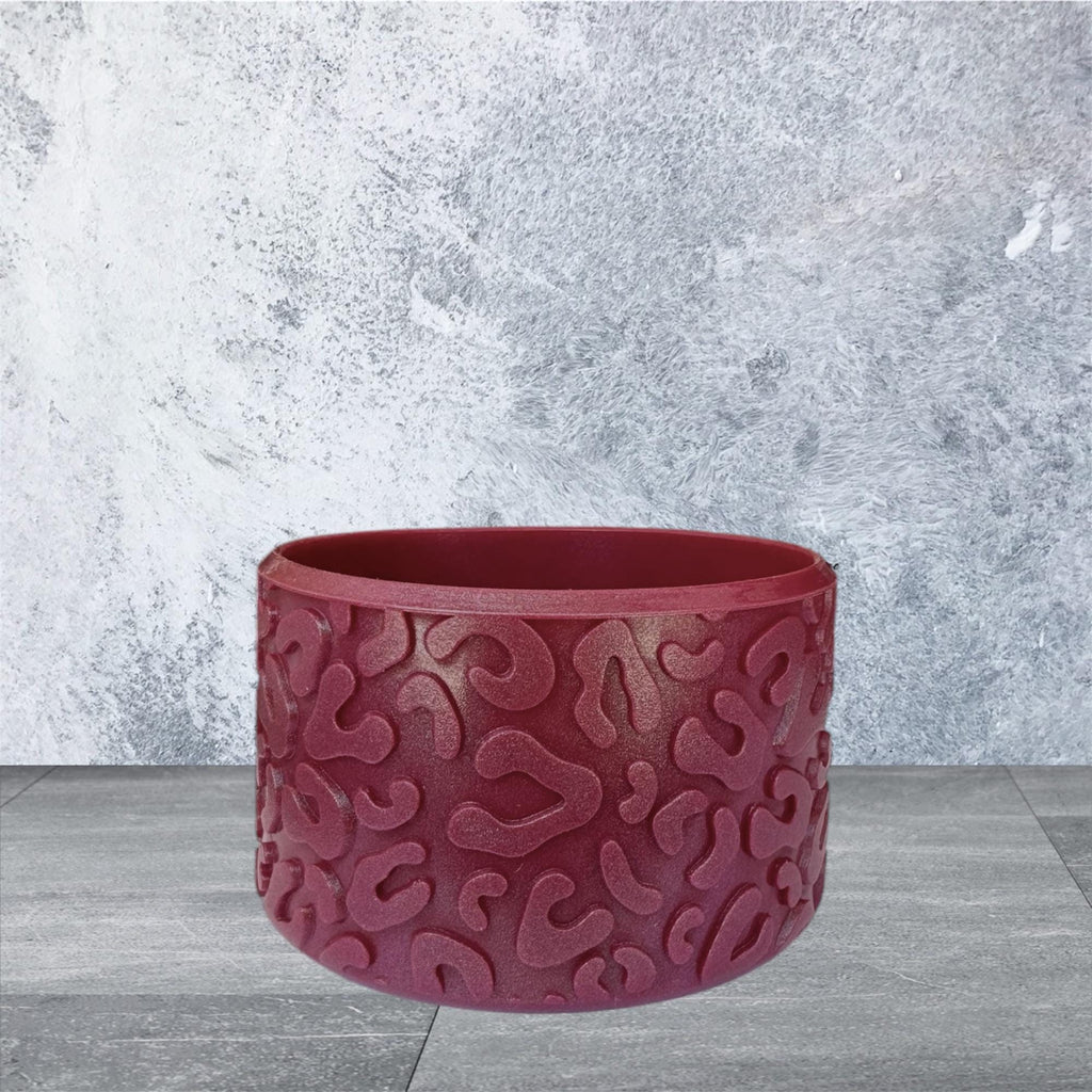 3D Leopard Tumbler Boot, Chameleon Cherry Mocha Shimmer
