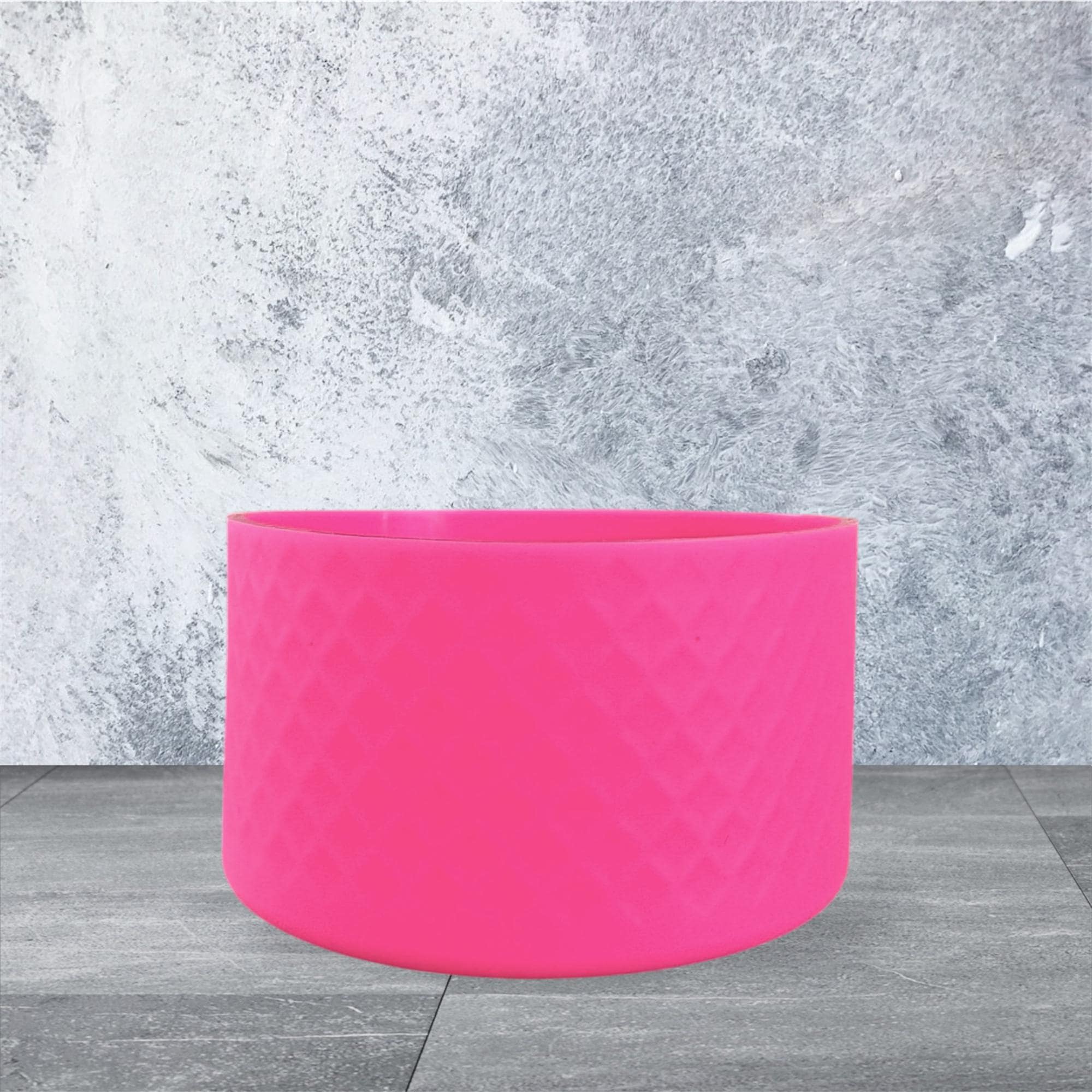 Hot Pink Tumbler Boot, Diamond 3D Textured