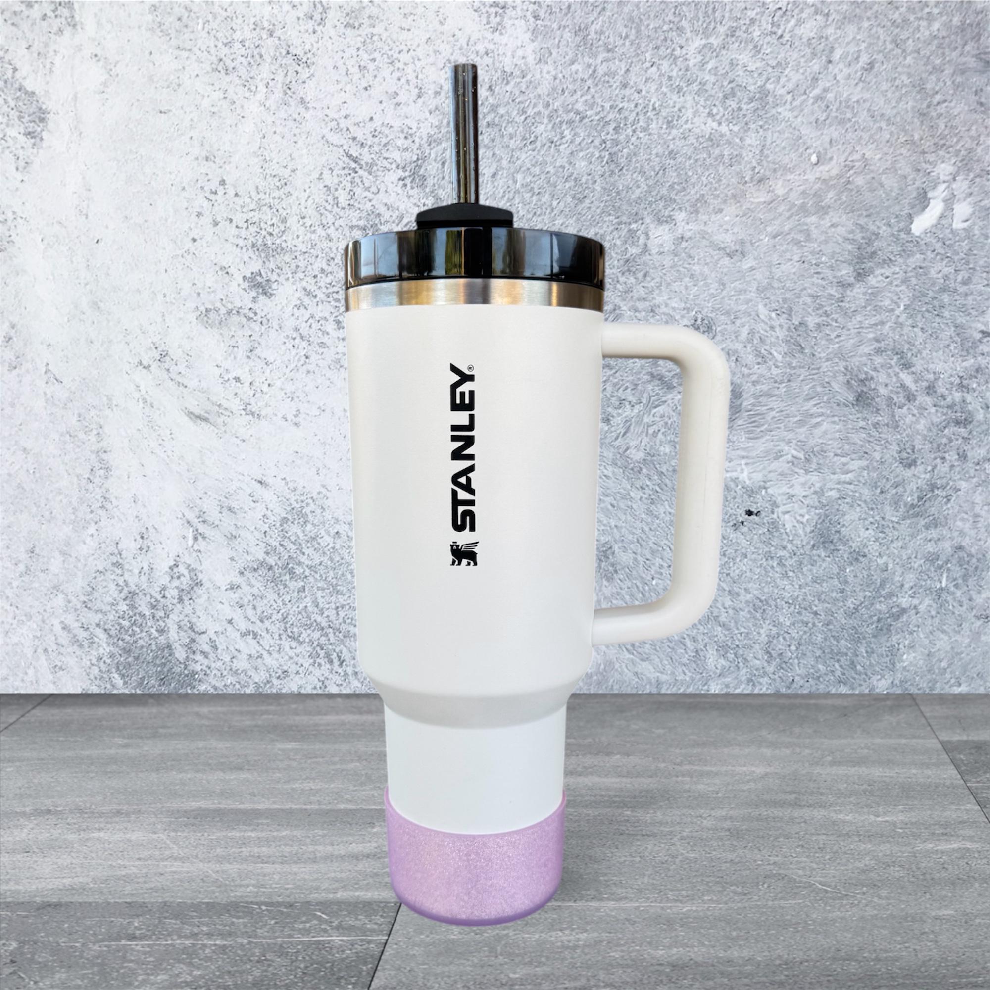 Tumbler Boot, Pastel Purple Jelly Glitter