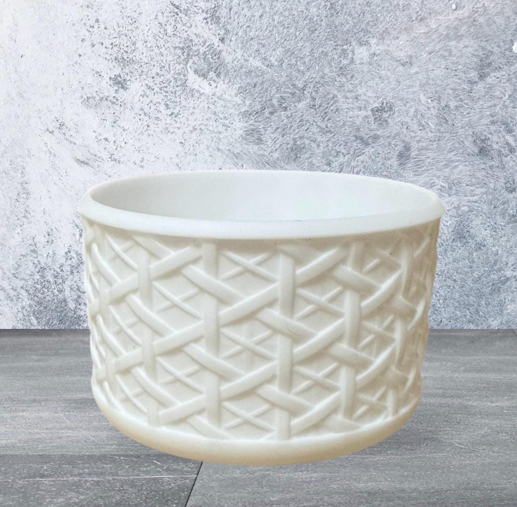 Tumbler Boot, White 3D Weave