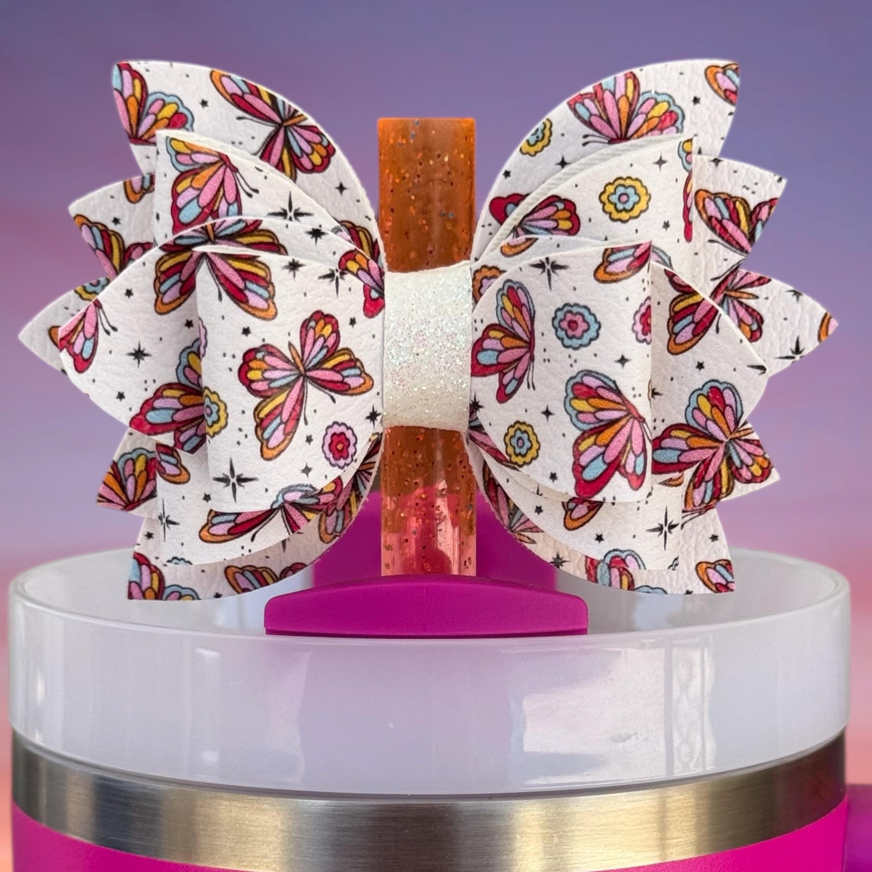 Leather Bow, Butterflies