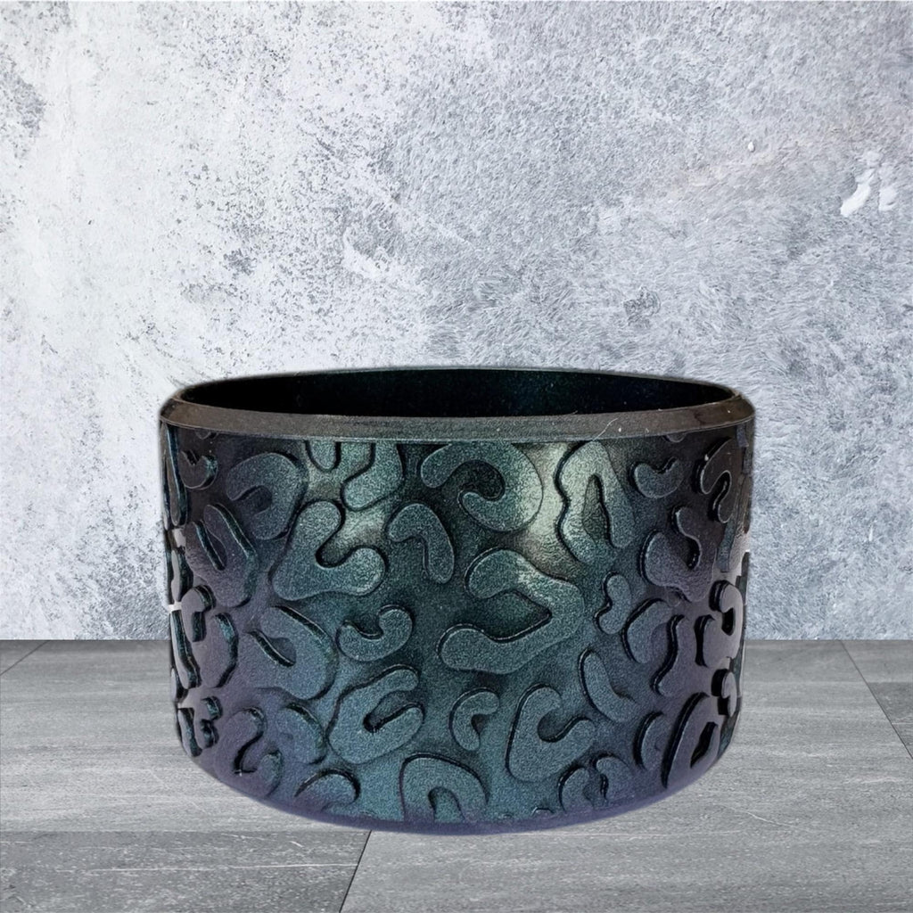 3D Leopard Tumbler Boot, Chameleon Black Shimmer