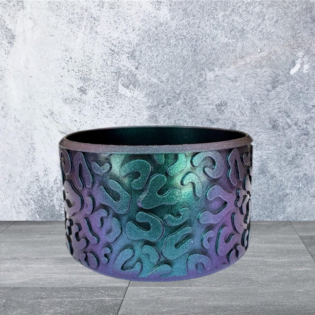 3D Leopard Tumbler Boot, Chameleon Emerald Shimmer