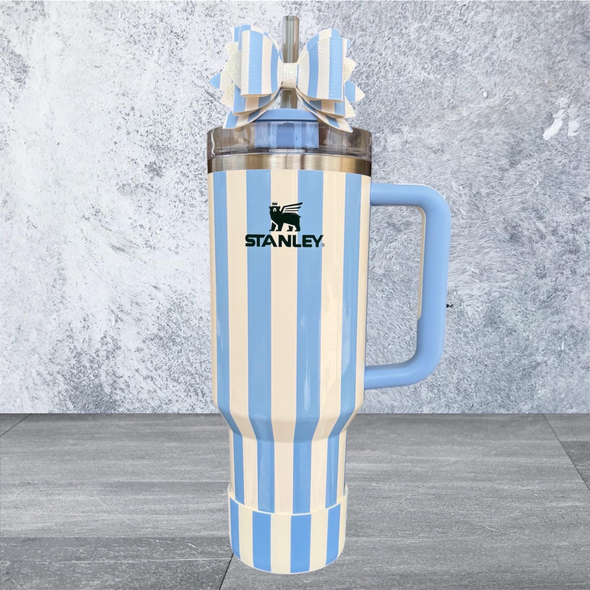 Tumbler Boot, Light Blue Stripe for Cornflower Cabana Gloss Stanley