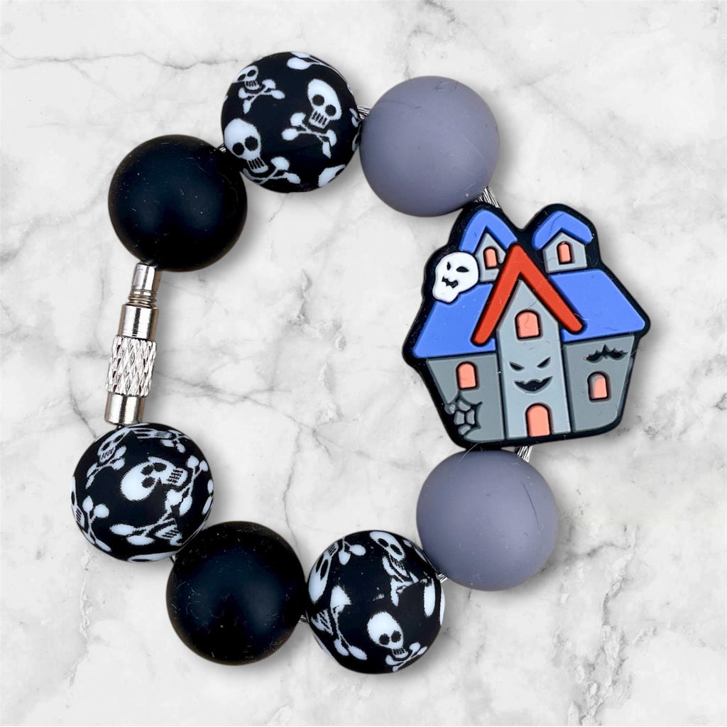 Handle Charm, Halloween Haunted House