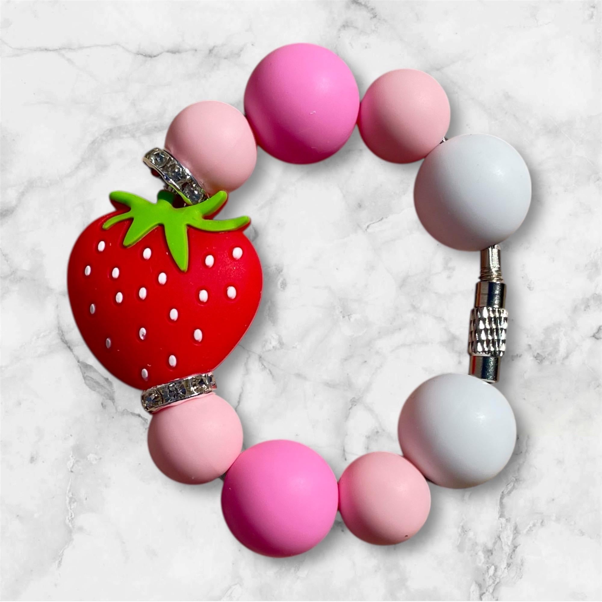 Handle Charm, Strawberry