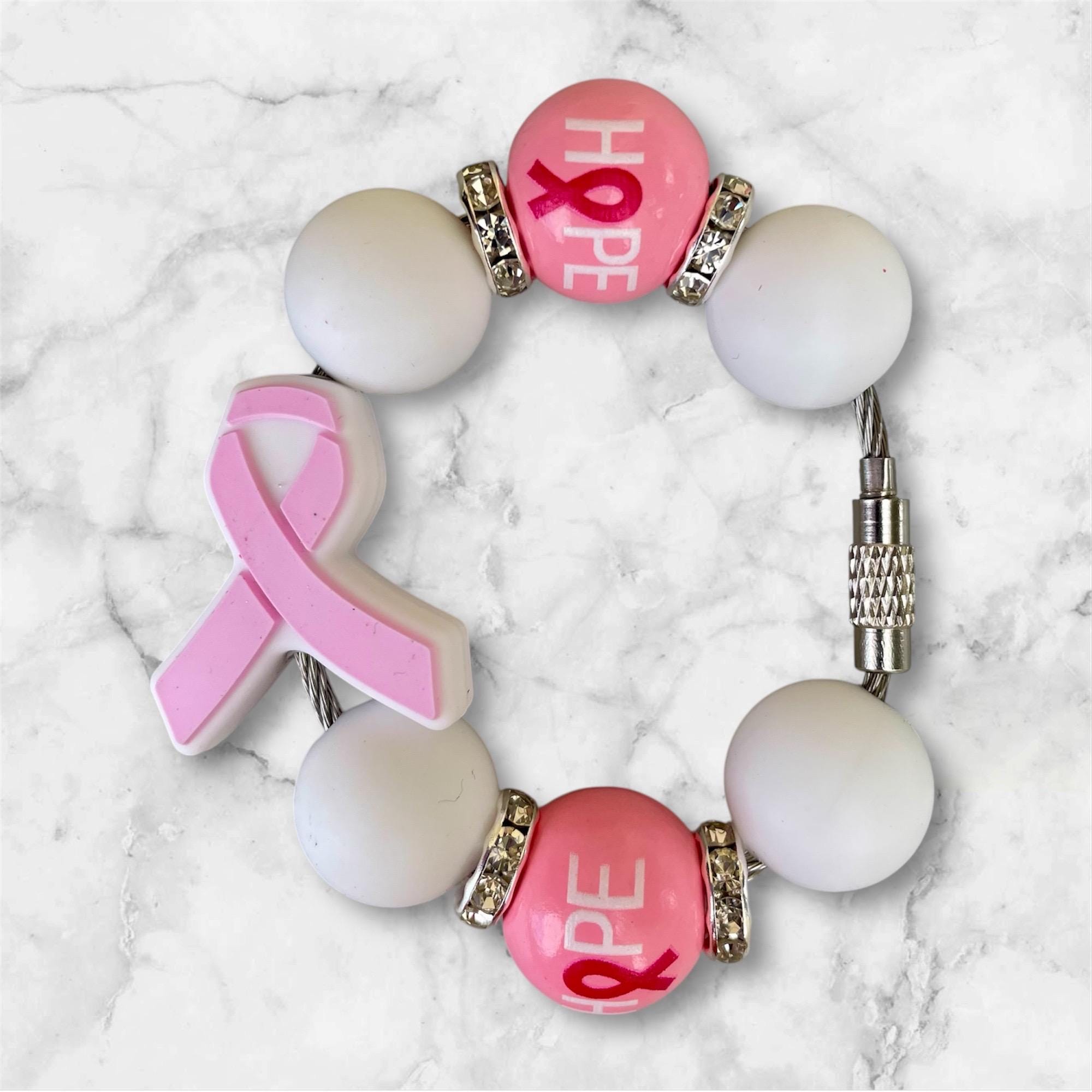 Handle Charm, Breast Cancer Awareness