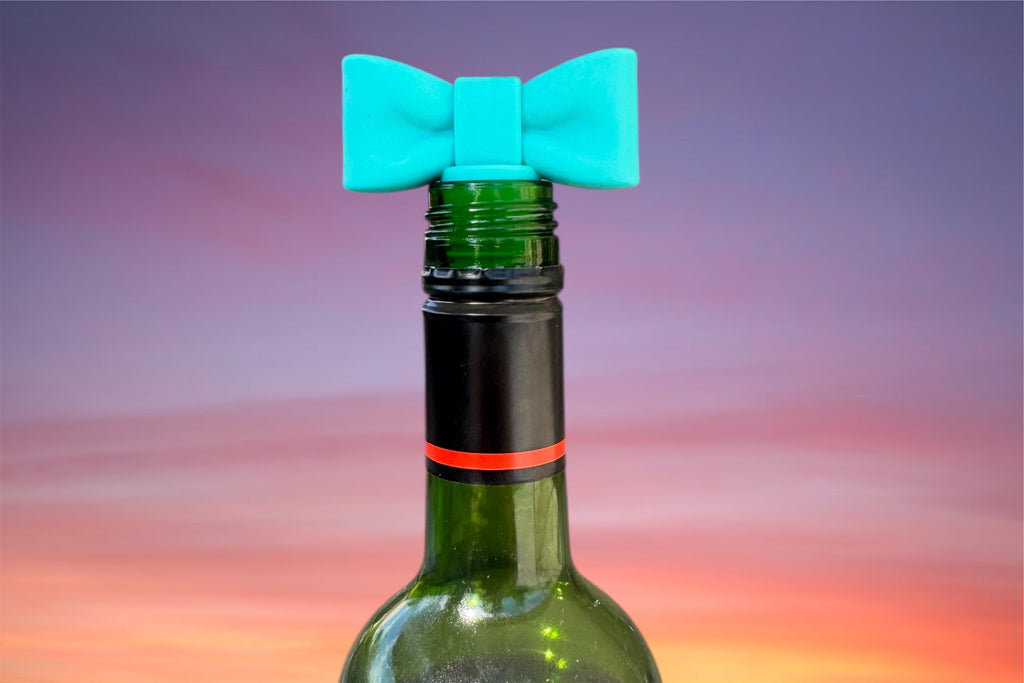 Bow Silicone Wine Stoppers, Wine Champagne Bottle Topper, Bridesmaid Gifts