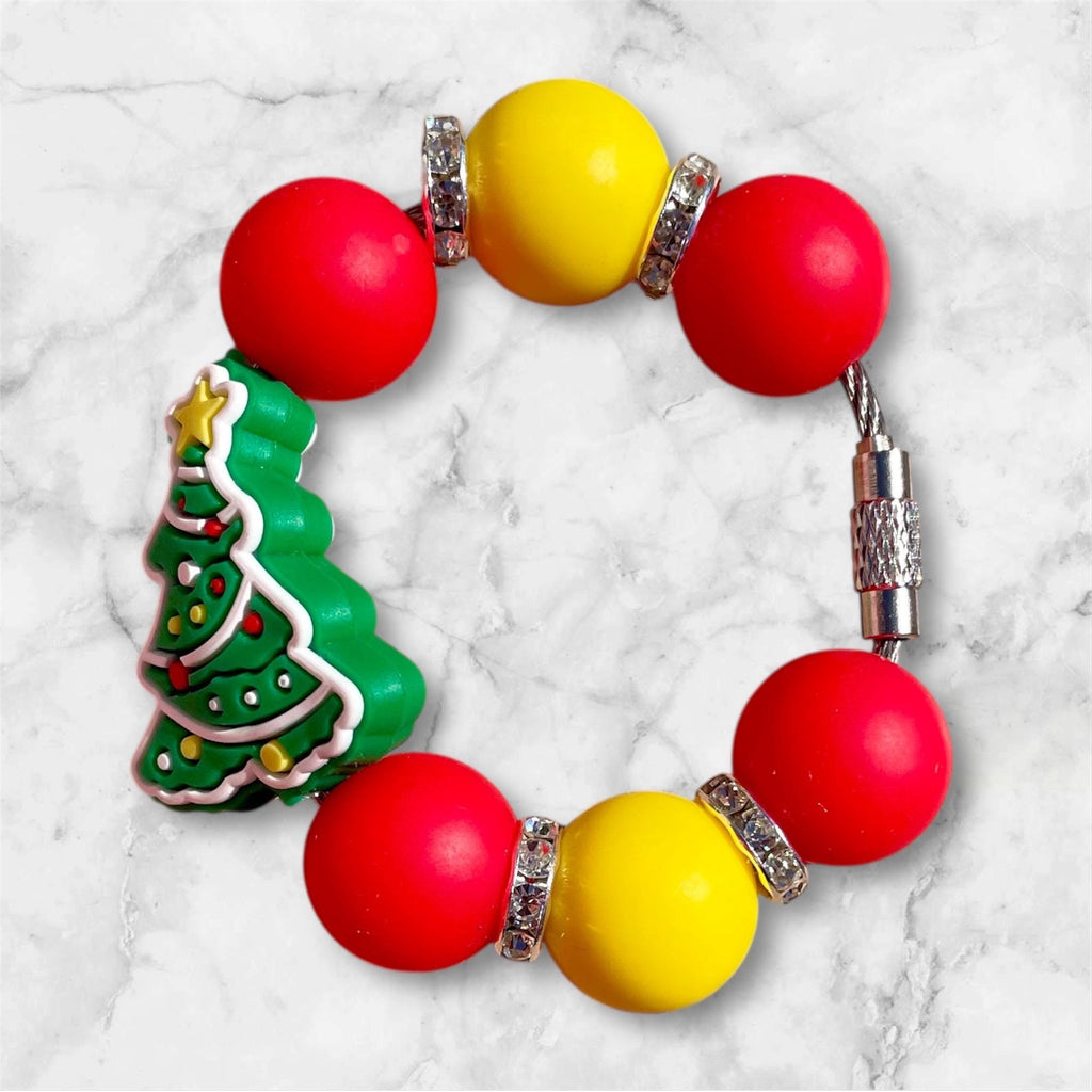 Handle Charm, Christmas Tree