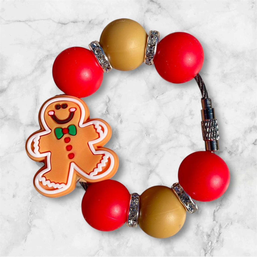Handle Charm, Christmas Gingerbread