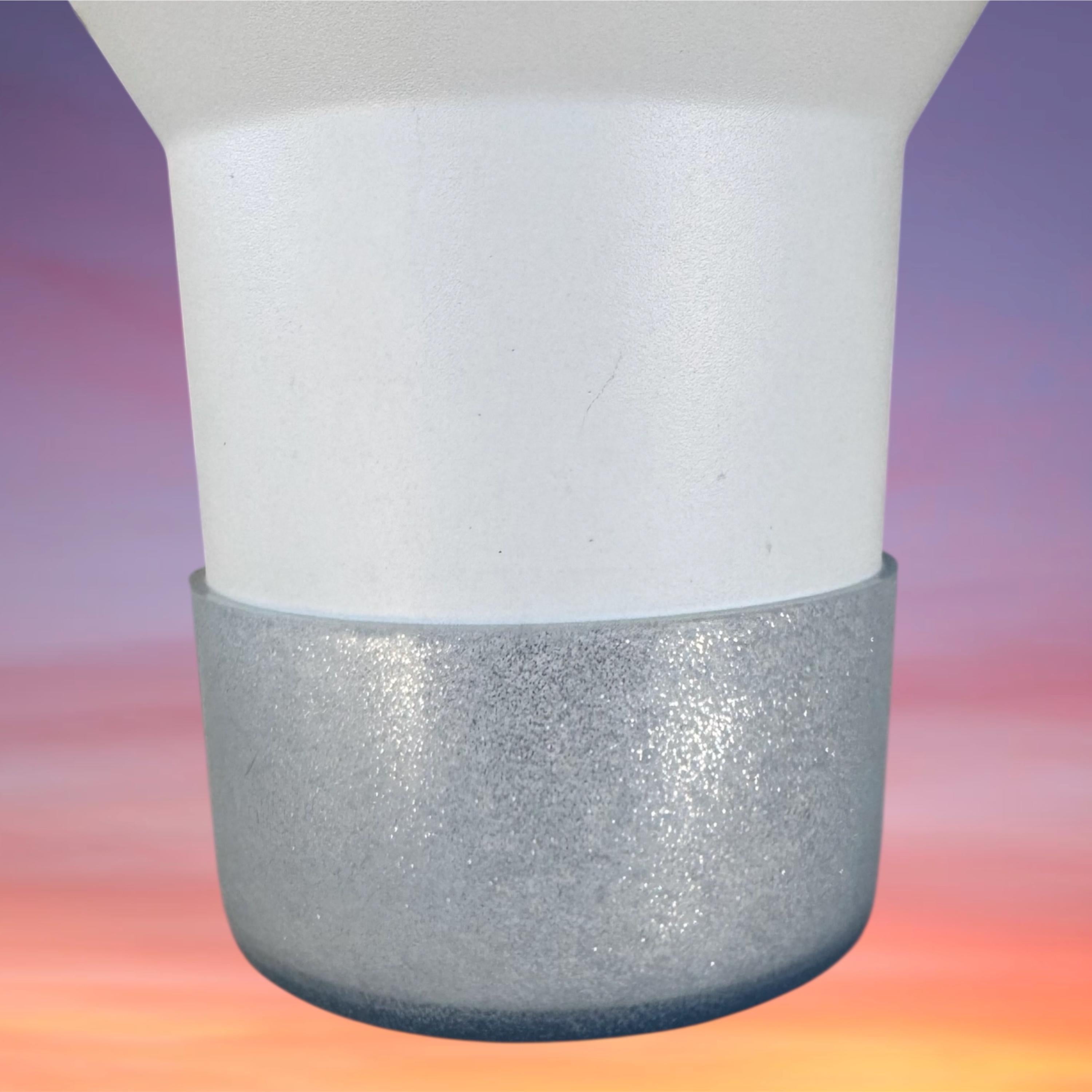 Tumbler Boot, Silver Jelly Glitter