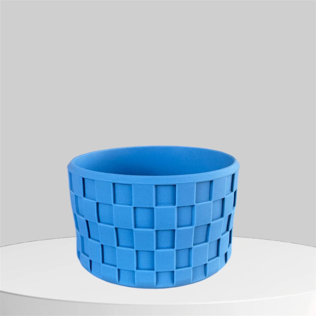 3D Checkers Tumbler Boot, Blue