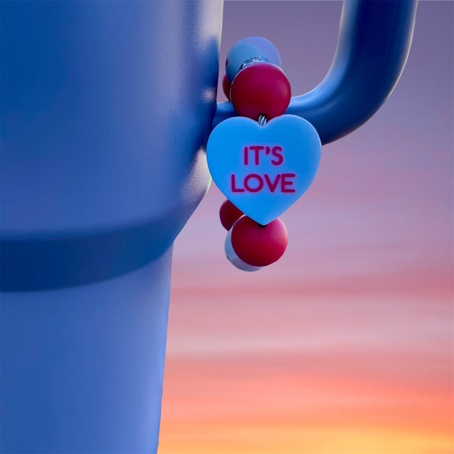 Handle Charm, Valentines Day, Conversation Heart